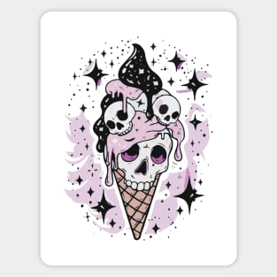 skull sweets Magnet